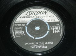 画像1: THE VENTURES - LULLABY OF THE LEAVES ( Ex/Ex ) / 1961 UK ORIGINAL 7" Single