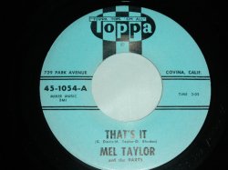 画像1: MEL TAYLOR of The VENTURES - THAT'S IT ( MINT-/MINT- ) / US ORIGINAL 7"SINGLE