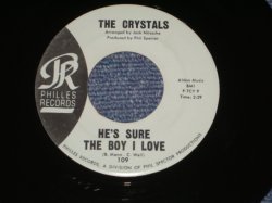 画像1: THE CRYSTALS - HE 'S SURE THE BOY I LOVE ( Matrix # TCY-9フ : ANNETTE & PHIL Credit : BLUE  LABEL  Ex+++/Ex+++ ) / 1962 US ORIGINAL 7" SINGLE 
