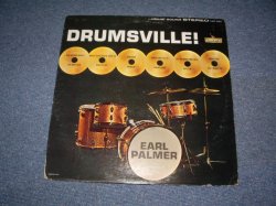 画像1: EARL PALMER - DRUMSVILLE! ( Ex+,Ex-/Ex+,Ex- ) / 1961 US ORIGINAL Stereo  LP 