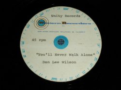 画像1: DON LEE WILSON of THE VENTURES  - YOU'LL NEVER WALK ALONE / FEEL SO FINE  ( ACCETATE TEST PRESS : UNRELEASED TRACKS  ) / US ORIGINAL TEST PRESS : ACCETATE  8" Single 