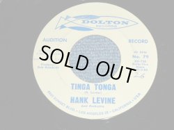 画像1: HANK LEVINE - TINGA TONGA ( Produced by BOB REISDORFF ) / 1963 US AUDITION Label PROMO Used 7"SINGLE