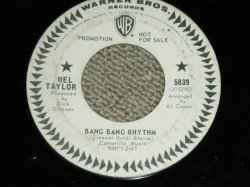 画像1: MEL TAYLOR of The VENTURES - BANG BANG RHYTHM ( Ex/Ex )   / 1965 US ORIGINAL White Label Promo 7"SINGLE