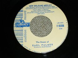 画像1: EARL PALMER - NEW ORLEANS MEDLEY / 1961 US ORIGINAL Audition Label PROMO  Used 7"SINGLE