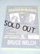 JET HARRIS  BRUCE WELCH - SHADOWMANIA 2011 VOL.1   ( DVD-R  ) / 2011 UK REGION Free PAL SYSTEM Brand New  DVD-R