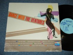 画像1: THE VENTURES - DANCE WITH  THE VENTURES ( LIGHT BLUE Label : Matrix Number : A)BLP-2014-1-1C-1-B) BLP-2014-2-1C1- : Ex-/Ex+++) / 1962  US  RE-PACKAGED "TWIST PARTY VOL.2" VERSION US Used  LP 