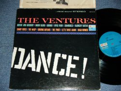 画像1: THE VENTURES - DANCE ! ("TWIST With" CREDIT Label :  BLUE with Black Print Label : Ex+/Ex++  ) / 1964? US  RELEASE VERSION STEREO Used  LP 