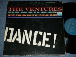 画像1: THE VENTURES - DANCE ! ("DANCE ! " CREDIT Label : TURQUOISE/GREEN Label : Ex-/Ex++  ) / 1963 US  RELEASE VERSION STEREO Used  LP 