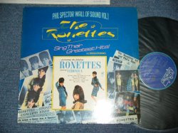 画像1: The RONETTES - SING THEIR GREATEST HITS : PHIL SPECTOR WALL OF SOUND VOL.1   ( Ex+/Ex+)  / 1975  UK ENGLAND ORIGINAL STEREO Used LP 