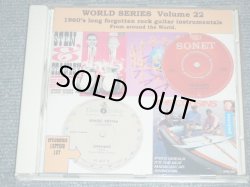 画像1: V.A. OMNIBUS - WORLD SERIES VOL.22 : 1960's LONG FORGOTTEN ROCK GUITAR INSTRUMENTALS From Around The World / 2012 EUROPE Limited Press by CD-R BRAND NEW CD-R  