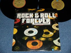 画像1: v.a. OMNIBUS ( RONETTES+CRYSTALS+DARLENE LOVE+BOB B SOXX & The BLUE JEANS +TEDDY BEARS +IKE & TINA TURNER More ) - ROCK & ROLL FOREVER  ( Ex/Ex+++ ) / 1977 US OTIGINAL "MAIL ORDER Release " Used 2-LP 