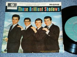 画像1: The SHADOWS - THOSE BRILLIANT SHADOWS ( Ex+,Ex-/Ex+ ) / 1964 INDIA ORIGINAL "GREEN Label" Used 7" EP