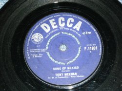画像1: TONY MEEHAN of The SHADOWS -SONG OF MEXICO  ( VG+++/VG+++ ) / 1964 UK ENGLAND ORIGINAL Used 7" Single 