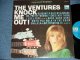 THE VENTURES - KNOCK ME OUT (  US AMERICA ORIGINAL "BLUE with BLACK Print  Label :Without or NONE "TOMORROW'S LOVE" Version :  Matrix Number BST-8033-2  SIDE-1 1A/  BST-8033  SIDE-2-1A   : Ex+,Ex+/Ex++ ) / 1965 US ORIGINAL "BLUE with BLACK BLACK Print Label" STEREO Used  LP 