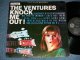 THE VENTURES - KNOCK ME OUT ( Without or NONE  "TOMORROW'S LOVE" Version : Ex/Ex- ) / THAILAND  STEREO Used  LP 
