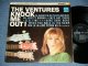 THE VENTURES - KNOCK ME OUT ( Without or NONE  "TOMORROW'S LOVE" Version : VG+++/POOR) / 1965 UK ENGLAND ORIGINAL Large STEREO credit Used  LP 