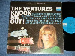 画像1: THE VENTURES - KNOCK ME OUT (  US AMERICA ORIGINAL "BLUE with BLACK Print  Label :Without or NONE "TOMORROW'S LOVE" Version :  Matrix Number BST-8033-2  SIDE-1 1A/  BST-8033-SIDE-2-1A   : Ex+++/MINT- ) / 1965 US ORIGINAL "BLUE with BLACK BLACK Print Label" STEREO Used  LP 