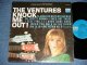 THE VENTURES - KNOCK ME OUT (  US AMERICA ORIGINAL "BLUE with BLACK Print  Label :Without or NONE "TOMORROW'S LOVE" Version :  Matrix Number BST-8033-2  SIDE-1 1A/  BST-8033-SIDE-2-1A   : Ex+++/MINT- ) / 1965 US ORIGINAL "BLUE with BLACK BLACK Print Label" STEREO Used  LP 