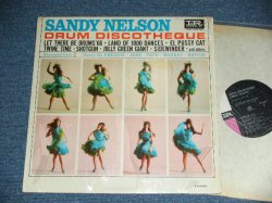 画像1: SANDY NELSON -  DRUM DISCOTHEQUE  ( BLACK & PINK & WHITE label :  Ex+++/Ex++,Ex+++ ) / 1965  US AMERICA  ORIGINAL  MONO Used  LP 