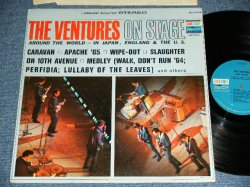 画像1: THE VENTURES - ON STAGE ( Matrix # A)BST-8035-1/B)BST8035-2 ; Blue with Black Print Label: Ex+,Ex/Ex++ Looks:Ex-,Ex++ Looks: Ex+ ) / 1965  US AMERICA  ORIGINAL STEREO Used   LP