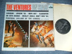 画像1: THE VENTURES - ON STAGE ( Matrix # A) 1/B) 1 ; Black with Silver Print Label: Ex+/Ex++ Looks:Ex+ ) / 1965 UK ENGLAND  ORIGINAL MONO Used   LP