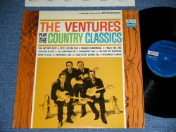 画像1: THE VENTURES - Play COUNTRY CLASSICS ( First Cover Design : Matrix # A:BST 8023-1 SIDE 1 /B) BST 8023-1 SIDE 2  ; Ex++/Ex++ Looks: Ex+ ) / 1963 US AMERICA ORIGINAL "DARK BLUE With BLACK PRINT Lavel" STEREO Used LP 