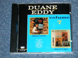 画像1: DUANE EDDY - VOL.7 : ESPECIALLY FOR YOUR+GIRLS!GIRLS!GIRLS! ( 2 in 1 : MINT/MINT ) / 1980's EUROPE Used CD