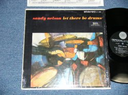 画像1: SANDY NELSON -  LET THERE BE DRUMS   ( 1st Press BLACK with SILVER Print  label : Ex+++/Ex+++/ / 1962 US AMERICA  ORIGINAL  STEREO  Used  LP 
