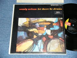 画像1: SANDY NELSON -  LET THERE BE DRUMS   ( 3rd Press BLACK with GREEN  label : Ex+/Ex+++ )  / 1966 US AMERICA   STEREO  Used  LP 