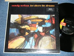 画像1: SANDY NELSON -  LET THERE BE DRUMS   ( 3rd Press BLACK with GREEN label : Ex+/Ex++ B-3:VG+++)  / 1966 US AMERICA  MONO  Used  LP 