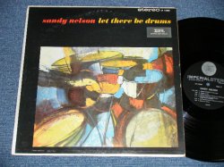 画像1: SANDY NELSON -  LET THERE BE DRUMS   ( 1st Press BLACK with SILVER Print  label : Ex/Ex++ )  / 1962 US AMERICA  ORIGINAL  STEREO  Used  LP 