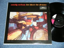 画像1: SANDY NELSON -  LET THERE BE DRUMS   ( 2nd Press BLACK with PINK & WHITE  label : Ex++/Ex+ Looks: Ex+ )  / 1962 US AMERICA  MONO  Used  LP 