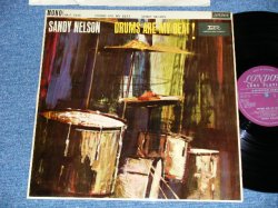 画像1: SANDY NELSON -  DRUNS ARE MY BEAT!( UK 1st Press MAROON label : Ex++/Ex+++ )  / 1962 UK ENGLAND ORIGINAL MONO  Used  LP 