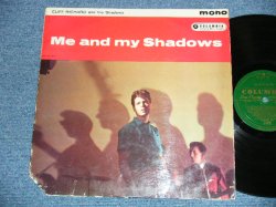 画像1: CLIFF RICHARD & THE SHADOWS  - ME AND MY SHADOWS  ( VG/Ex+ )  / 1960  UK ENGLAND ORIGINAL 1st Press "GREEN With GOLD Text Label" Used  MONO LP 