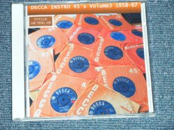 画像1: V.A. OMNIBUS - DECCA INSTRO 45's  VOL.3  1958-67 /  2013 EU  Brand New CD-R 