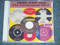 画像1: V.A. OMNIBUS (RUSSELL EVANS, BOBBY MOORE, PAUL HUMPHREY, JAMES BROWN,BILLY PRESTON,RONNIE WOODS.+More )  - FINGER LICKIN' GOOD : U.S.A. FUNK INSTRUMENTALS 1963-1973   /  2014 EU  Brand New CD-R 