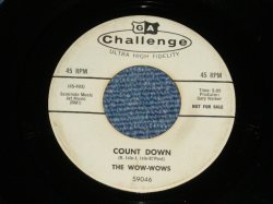 画像1: The WOW-WOWS - COUNT DOWN : RICHMOND RALLY ( Ex/VG+++)  / 1960s US  ORIGINAL "White Label Promo" Used  7" Single