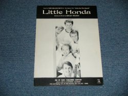 画像1: The BEACH BOYS - LITTLE HONDA (Ex+++)  / 1964 US AMERICA ORIGINAL Used SHEET MUSIC 