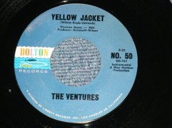 画像1: THE VENTURES - YELLOW JACKET : GENESIS  ( MINT/MINT)  /1962 US ORIGINAL "Dark Blue with BLACK Print Label" Used 7" SINGLE 