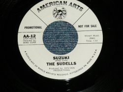 画像1: The SUDELLS - SUZUKI : POW WOW  (MINT/MINT ) / 1964 US AMERICA ORIGINAL "WHITE LABEL PROMO" Used 7" Single