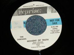 画像1: A) The SURFARIS : MOMENT OF TRUTH - B) ThE BISCAYNES : CHURCH KEY  ( MINT-/MINT-  STOL )  / 1963 US AMERICA ORIGIANL "WHITE LABEL PROMO" Used 7" Single