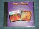 JAN & DEAN -  DEAD MAN'S CURVE/THE NEW GIRL IN SCHOOL  + POPSOCLE  (2in1) (SEALED)  / 1996 US AMERICA  ORIGINAL "BRAND NEW SEALED" CD 