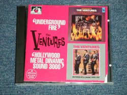 画像1: THE VENTURES -  UNDERGROUND FIRE + HOLLYWOOD METAL DINAMIC ( 2 in 1 ) (VG++/MINT) / 1996 UK& EU  Used  CD 