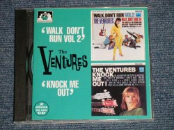 画像1: THE VENTURES - WALK DON'T RUN VOL.2 + KNOCK ME OUT  ( 2 in 1) (  mint/MINT )/ 1995 UK& EU Used  CD 