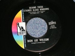 画像1: DON LEE WILSON -  BEHIND THESE STAINED GLASS WINDOWS ; HEY THERE SUNSHINE  (Ex+ Looks:Ex+++/Ex+ Looks:Ex+++)  / 1967 US ORIGINAL Used  7"SINGLE