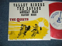 画像1: THE QUIETS - VALLEY RIDERS : THE SAVAGE : LONELY MAN : SILVERY MOON (MINT-/MINT-) / 1984 FINLAND ORIGINAL "RED WAX Vinyl" Used 7" EP