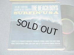 画像1: The BEACH BOYS - SURFIN' USA ( MATRIX #   TYPING STYLE    A) T1-1890-P-11    B) T2-1890-T-6 ) (Ex++/Ex++ EDSP) / 1963 US AMERICA ORIGINAL 1st Press "BLACK with Rainbow Label"  MONO LP