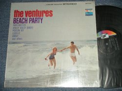 画像1: THE VENTURES - BEACH PARTY(Matrix #   A) BST 8016  SIDE 1   B) BST 8016 SIDE 2  2 ) (MINT-/MINT- TearOL)    / 1968 Version US AMERICA REISSUE STEREO Used LP 