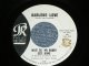 DARLENE LOVE - A) WAIT TIL' MY BOBBY GETS HOME  B) TAKE IT FROM ME (Ex+++/Ex+++ "NR" STAMP) / 1963 US AMERICA  ORIGINAL "BLUE LABEL" Used 7" SINGLE 