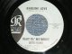 DARLENE LOVE - A) WAIT TIL' MY BOBBY GETS HOME  B) TAKE IT FROM ME (Ex++/Ex+) / 1963 US AMERICA  ORIGINAL "BLUE LABEL" Used 7" SINGLE 